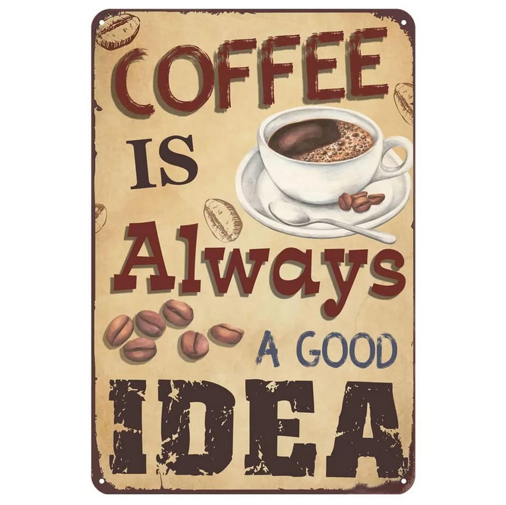 Винтажная кофейная металлическая жестяная табличка, табличка, ретро настенный художественный постер для кафе, бара, паба, кухни, мужского пещерного клуба, железная картина, украшение