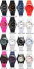 CITIZEN 10 ATM Water Color White Design Q&Q Watch, Resistant, Watch, Rubber, Multi, Diver's