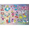 Epoch 500 Piece Jigsaw Puzzle Disney 100 YEARS OF WONDER [Puzzle Decoration Collage] (38 X 53cm) with Glue and Spatula with Decoration Sticker Include