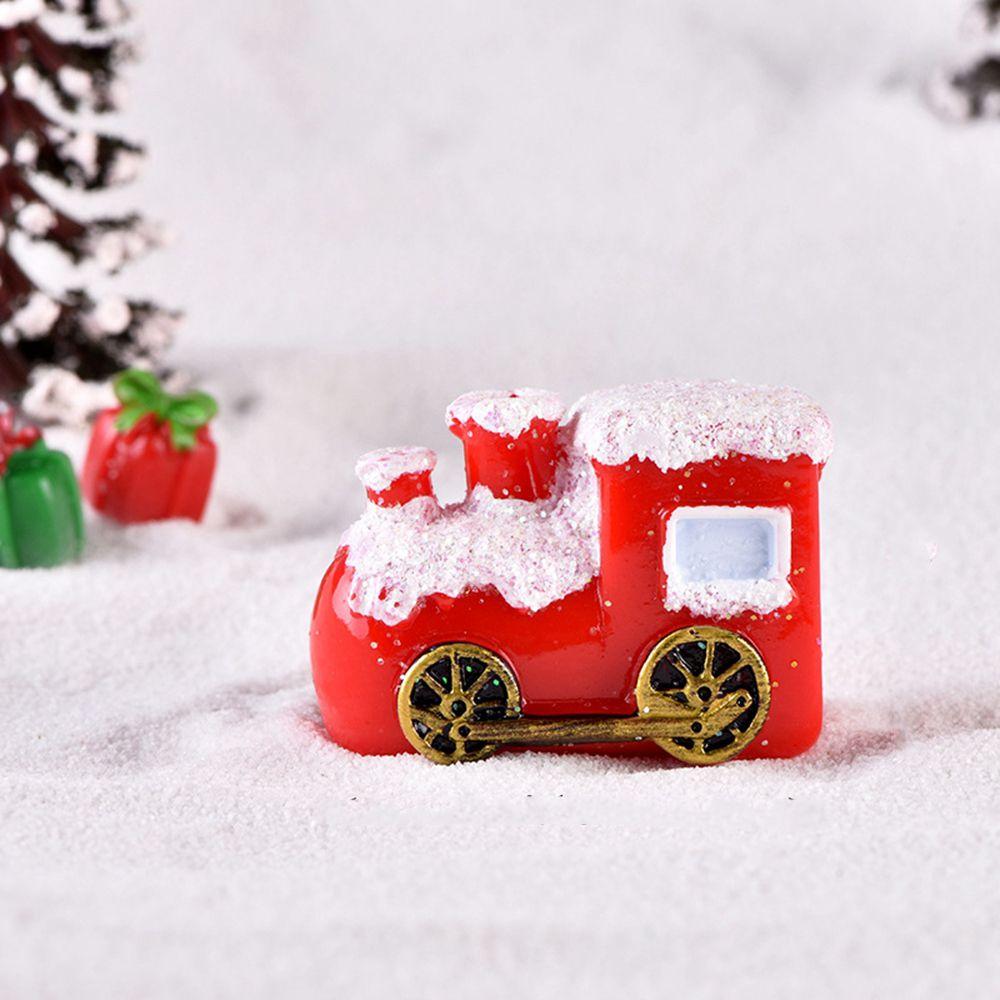 Mini Santa Claus 1 Pcs Resin Crafts Gift Christmas Decoration Christmas Ornaments Micro Landscape Figurines
