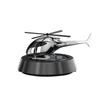Solar-Powered Rotating Airplane Car Perfume - Long-lasting Fragrance Ornament for Car Interiors.