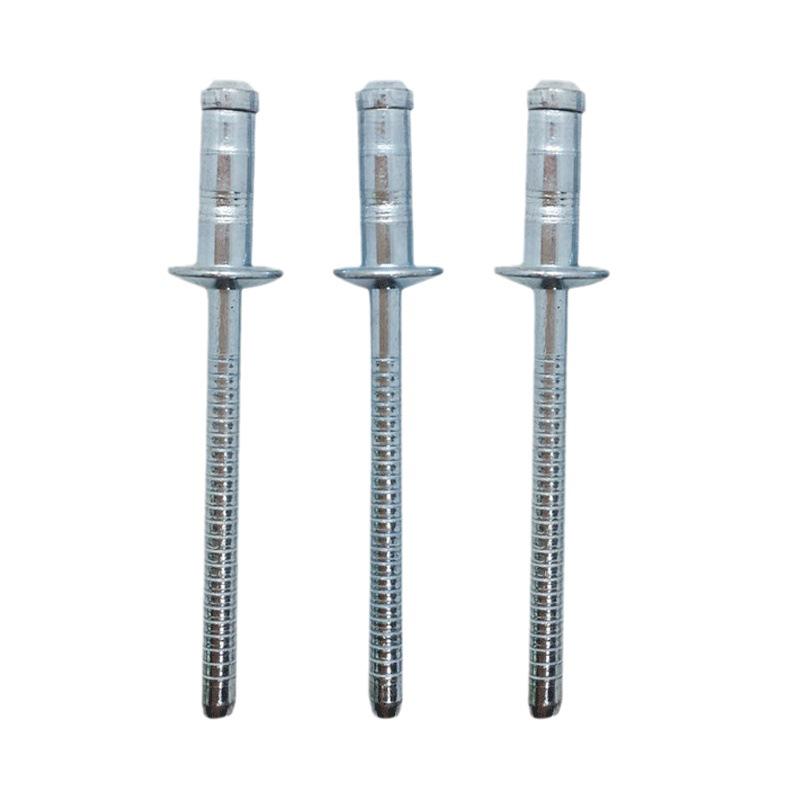 Gude High-Strength Galvanized Carbon Steel Solid Rivet Nut