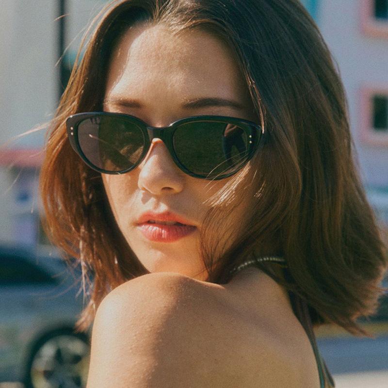 Retro Square Sunglasses Fashion Designer Luxury Cat-Eye Sunglasses For Men And Women Classic Uv400 Fashion Outdoor Eyewear