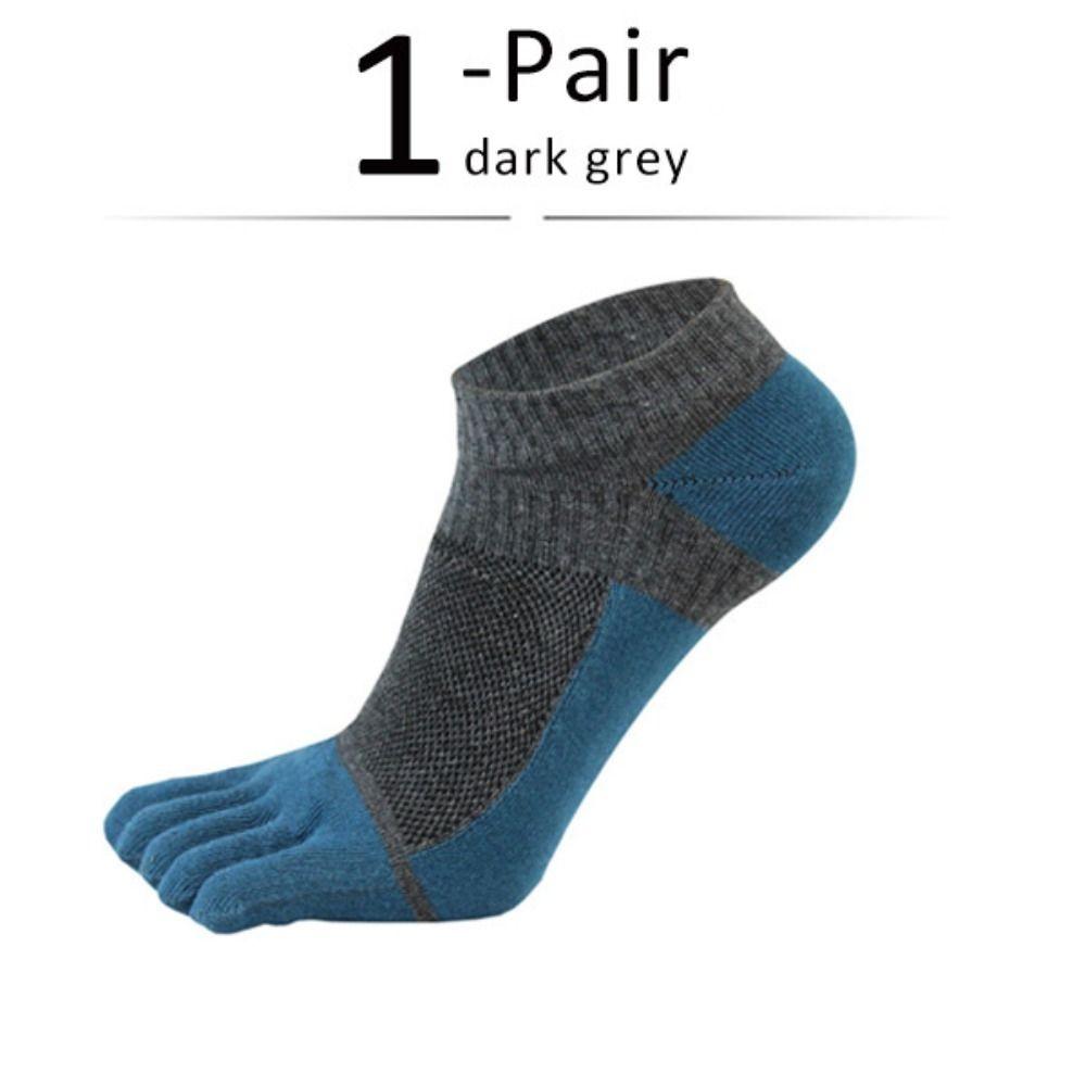 Pure Cotton Sports Shaping Socks Five Finger Socks Men's Socks Ankle Socks No Show Ankle Socks