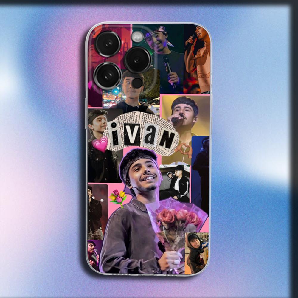 Чехол для телефона певца Ивана Си-Корнехо для iPhone 16,15,14,13,12,11 Plus,Pro,Max,XR,XS,X,Plus,SE,Mini Прозрачный Мягкий Чехол