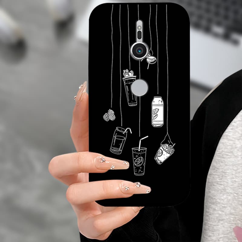 For Sony Xperia XZ2 XZ 4 2 1 Soft Silicone Black Back Shell Phone Cover For Sony XZ1 XZ2 XZ4 Funda Coque Shockproof Cases