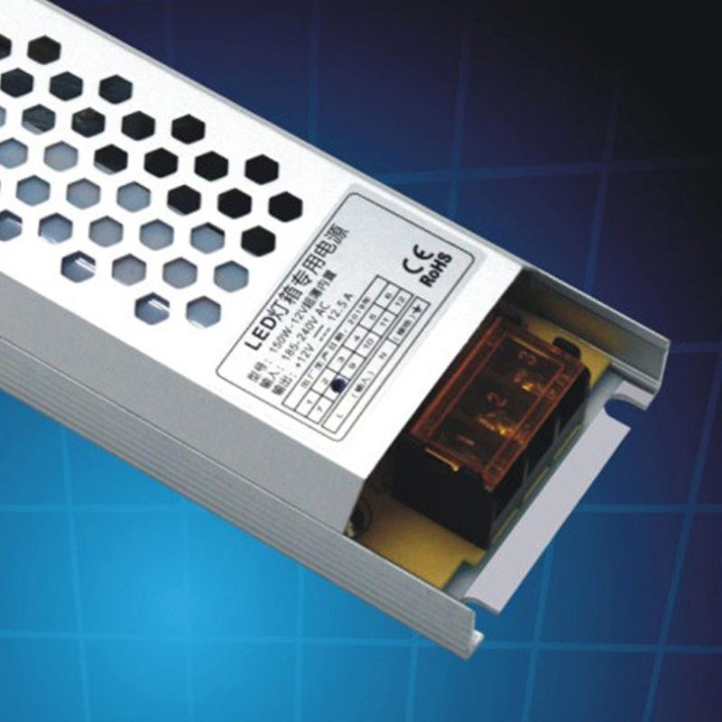12V/24V 100W/60W Ultra Thin LED Power Supply 180-260V Light Box Built-in Switching Transformer for LED Strip Light