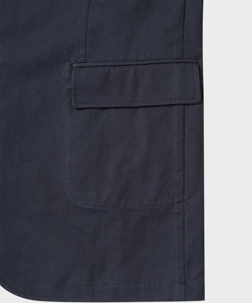 TAILDERN Bond Regular Cotton Tailored Jacket Navy