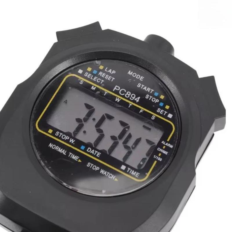 Водонепроницаемый секундомер Легкий Прочный Многофункциональный Таймер для Спорта Бега На открытом воздухе Электронное Измерение Времени