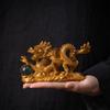 Xianglong Playing with Pearls  Attracting Wealth  Chameleon Tea Pets  Exquisite Ornaments for Nurturing Kung Fu Tea Set