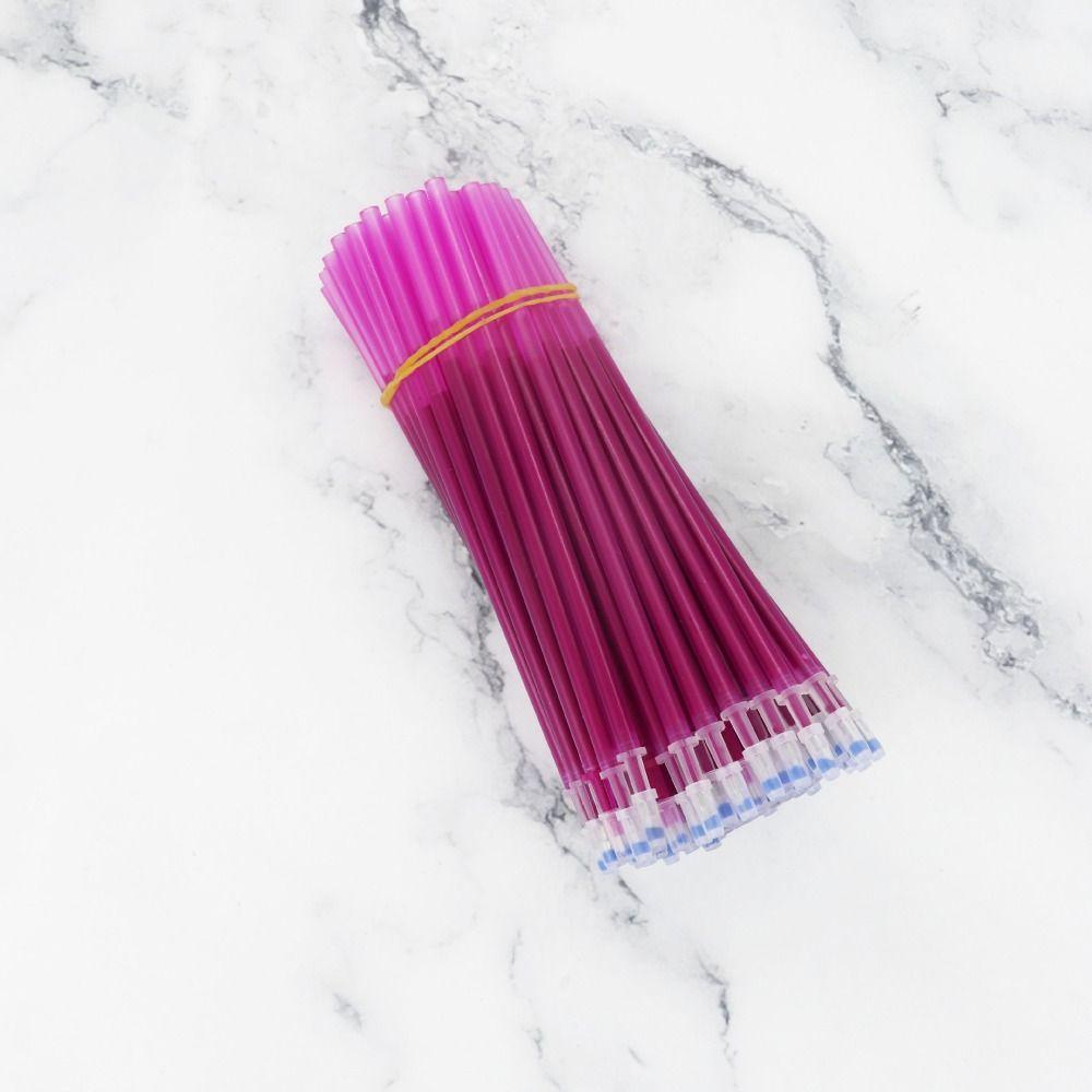 10 шт./набор Пишущий инструмент Стержень для гелевой ручки 0,5 мм Цветные чернила Стержень для гелевой ручки Принадлежности для рисования