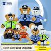 Custom Plush Traffic Police Teddy Bear - Promotional Mascot Doll