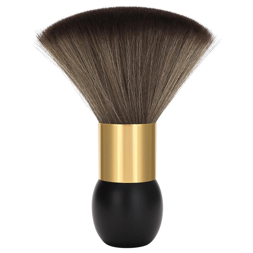 Wooden Handle Salon Brush Soft Brush Hair Cleaning Brush Fashion Barber Brush Home Use