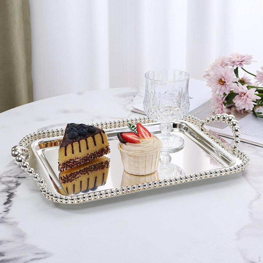 Прямоугольный поднос для сервировки, декоративная элегантная чашка для чая Tay, украшения для десерта, еда для