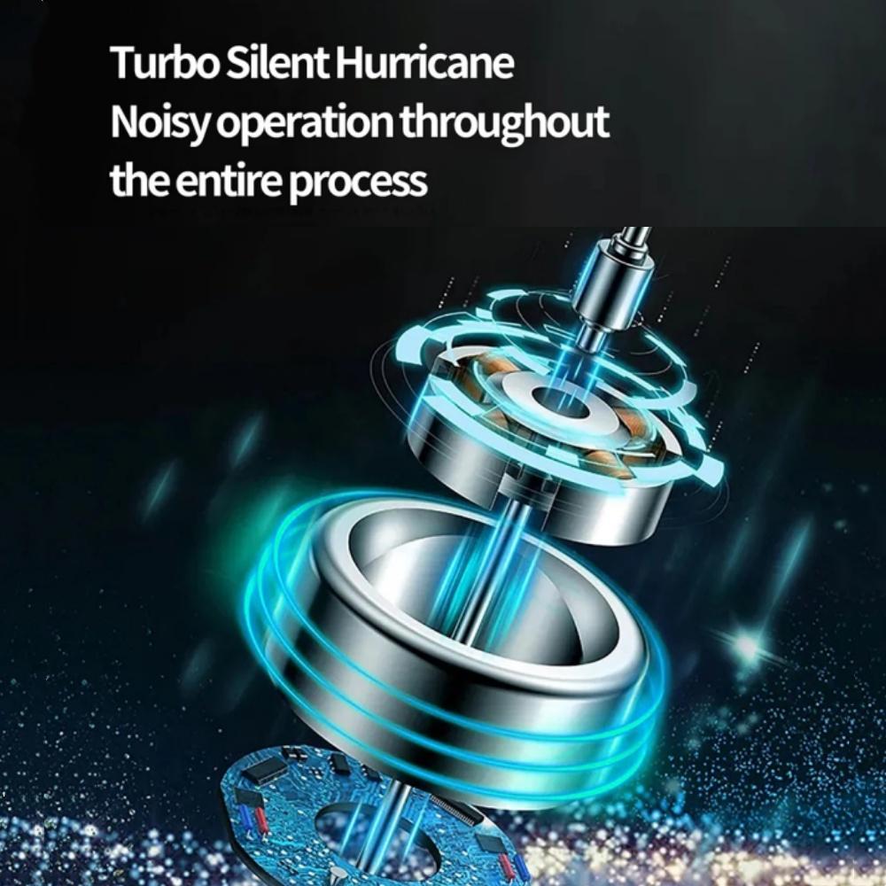 Цифровой дисплей 100 скоростей турбовентилятор уличный мини-ручной вентилятор портативный настольный вентилятор для офиса общежития