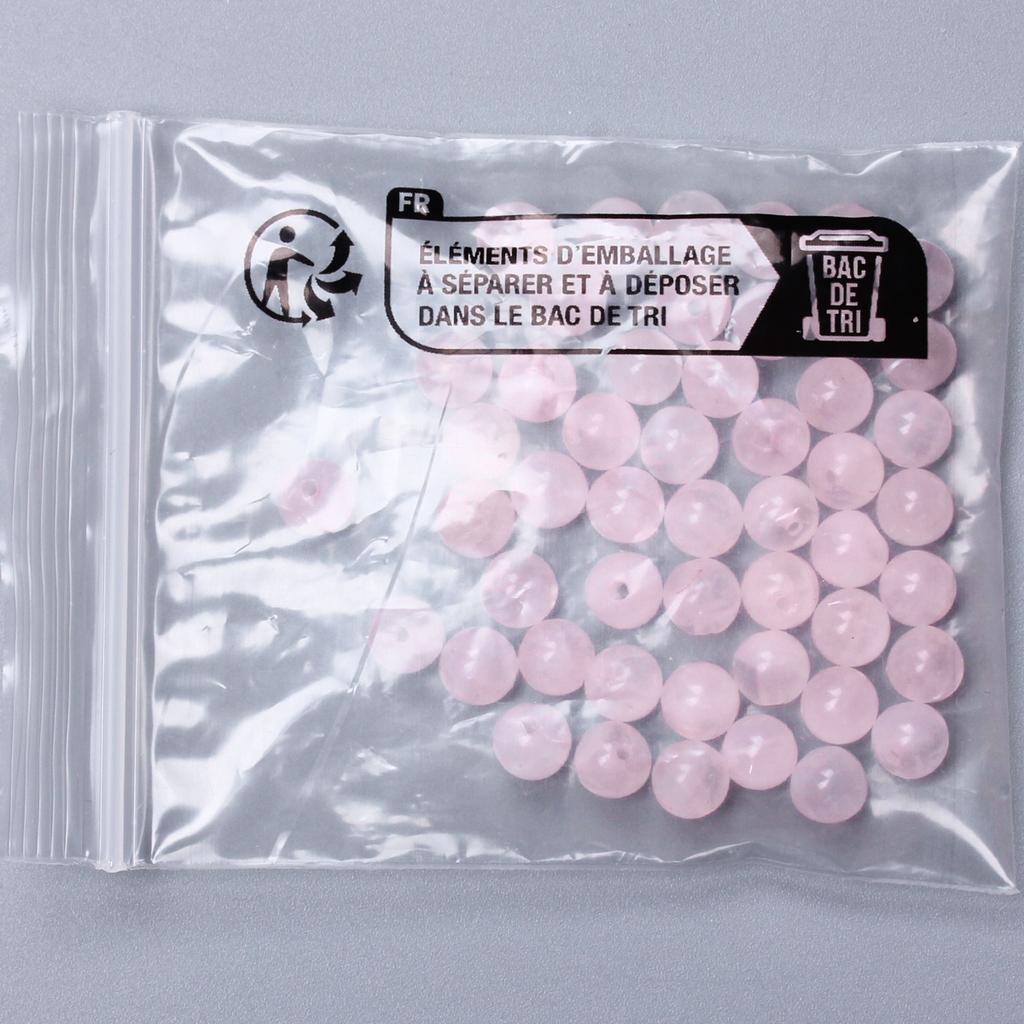 Товары для дома и вечеринок Материал для ожерелья-брелока Розовый натуральный камень случайного цвета Круглые бусины ручной работы «сделай сам» 20-60 шт. 4/6/8/10/12 мм свободные бусины