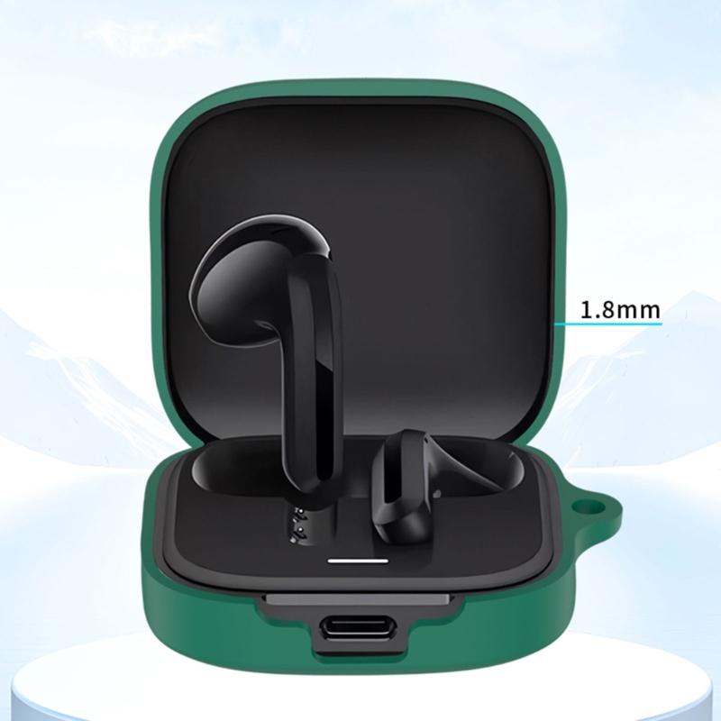 Подходит для наушников Buds 6 Чехол Противоударный чехол Скин Защита от царапин Моющийся Мягкий корпус Защита от повреждений