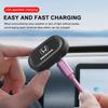 Автомобильная лампа Gazoo Racing на солнечной батарее, беспроводная, противоугонная, предупреждающая, светодиодная мигающая лампа для Honda Civci CRV Odyssey Accord Mugen Prelude FIT City CRZ CRX