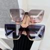 Солнцезащитные очки квадратной формы женские мужские градиентные женские мужские дизайнерский бренд классические дорожные для улицы