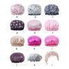 Female Sleeping Hat Supplies Bathroom Products Layers Waterproof High Shower Hair Caps Girl Head Cover Household Using
