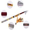 1.8-3.0m Hard Telescopic Fishing Rods Carbon Spinning Fishing Poles Casting Pole