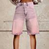 Женские спортивные шорты, повседневные свободные однотонные шорты с эластичной резинкой на талии