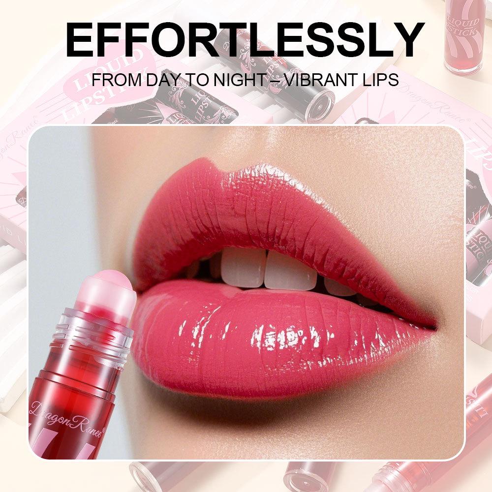 Girlish & Juicy Color Lip Tint with Moisture Essence Dye Lip Liquid, стойкое увлажнение и яркий блеск, средство для придания объема и пухлости губам для женщин