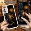 Чехол для телефона: 2D Плоский защитный чехол-книжка для Samsung Galaxy A34 A35 M05 M06 S20 S22 S21 FE Plus 5G, Карта звездного неба, Рождественский и Хэллоуинский подарок
