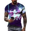 Летние мужские новые футболки с рисунком 12 созвездий Европы и Америки, модные футболки с короткими рукавами и принтом в уличном стиле