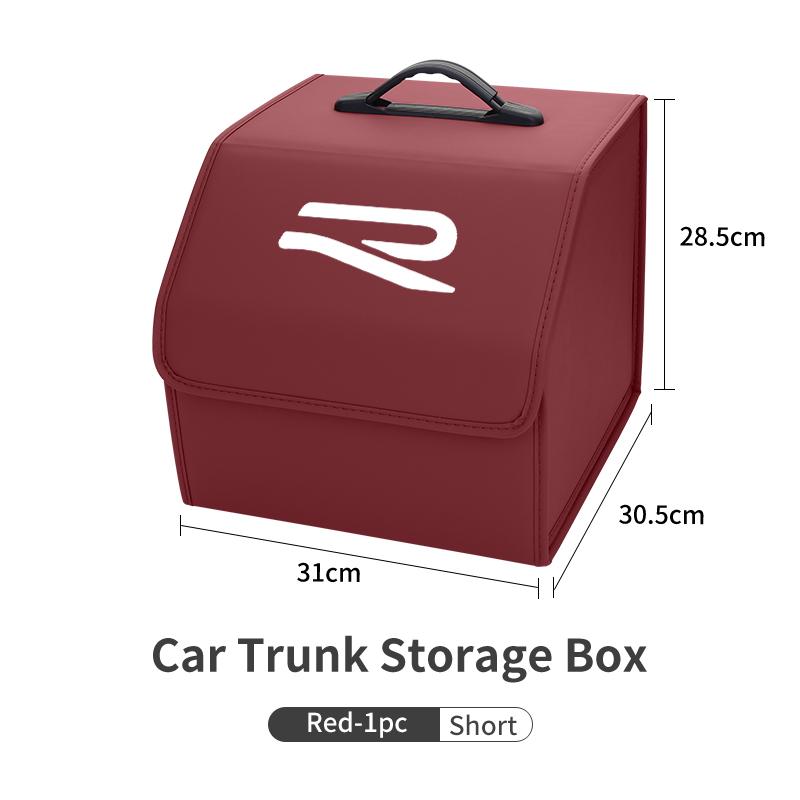 RFKNG1 Car Trunk Storage Box Carbon Tool Organiser Multi-Use Storage Bag For Volkswagen VW Golf Jetta Passat mk4 mk5 mk6 CC Golf 5 7