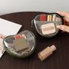 Clear Transparent Storage Bag PVC Material Makeup Bag Organizer Waterproof Toiletry Bag  Travel Use