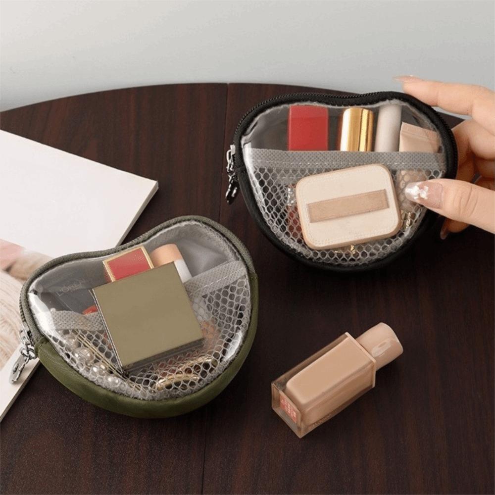Clear Transparent Storage Bag PVC Material Makeup Bag Organizer Waterproof Toiletry Bag Travel Use