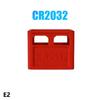 Храповик для батареек AAA/AA/9V/CR2032/CR2025, штабелируемый органайзер для батареек, декоративный держатель для батареек, для дома, офиса, ящик для хранения
