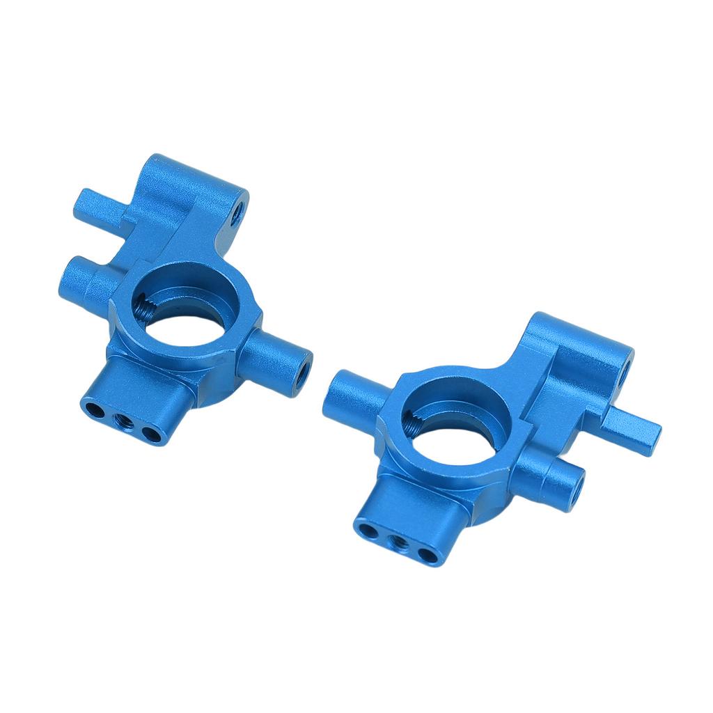 2PCS Front Steering Cup Replacement for 4 TEC DRIFT 1 10 Scale RC Car Aluminum Alloy 10537 Steering Spare Parts Blue