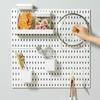 Punch-Free Wall Storage Rack for Dorm, Kitchen, Bathroom