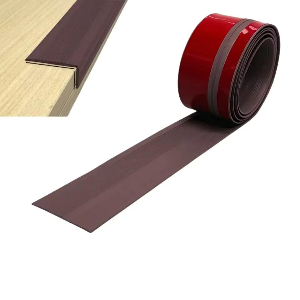 1PC 2M/78.74inch Stair Edge Protector Non-slip Stair Nose Edging Self-Adhesive Stair Edge Trim Step Edge  Stair Treads