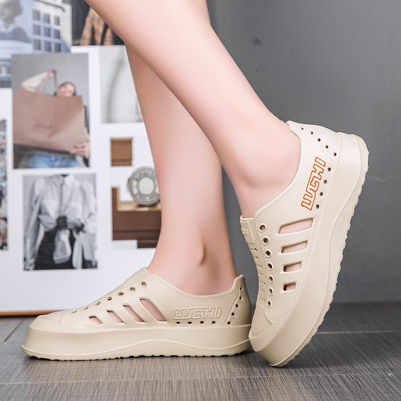 2024 Мужская и женская дышащая обувь, новые лоферы, универсальная модная пляжная обувь, уличная обувь