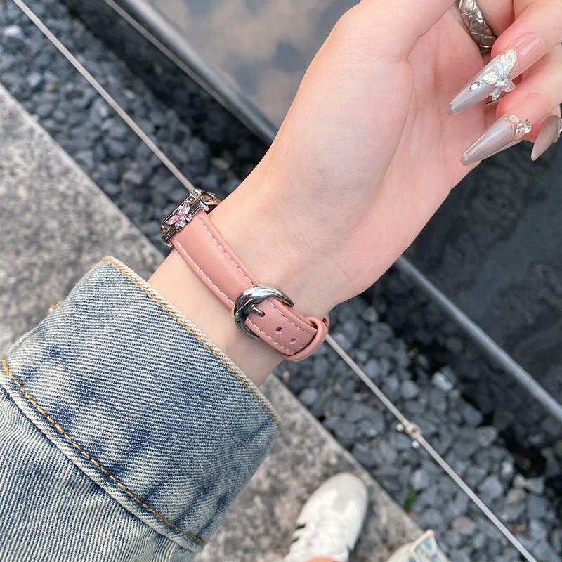 Роскошный кожаный ремешок для браслета Xiaomi Mi Band 9, сменный многоцветный ремешок для браслета Xiaomi mi band 8, браслет Correa