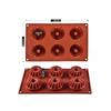 Silicone Mousse Cake Mold Heat-Resistant Chocolate Dessert Mold New Pudding Mould  for Donuts Jello