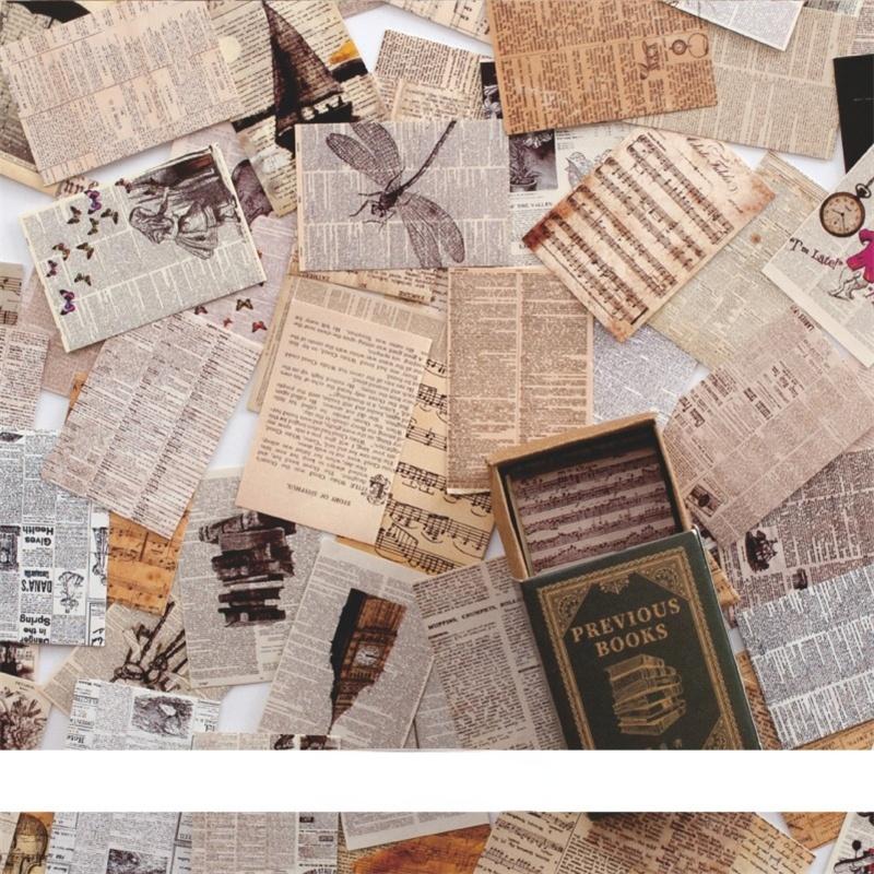100 шт./кор., винтажная история, крафт-бумага, скрапбукинг/изготовление карт/проект ведения дневника, украшение для дневника, карты ЛОМО