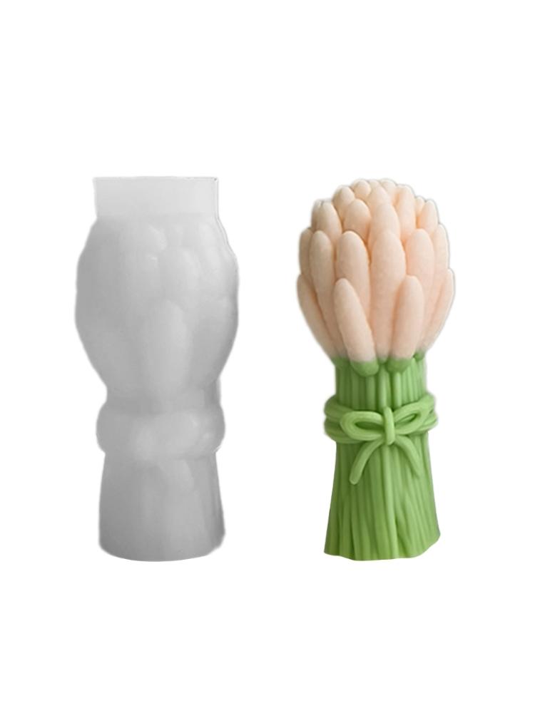 Красивые глиняные силиконовые формы, формы для украшений, букеты лаванды, формы для статуй, силиконовые формы для свечей для рукоделия