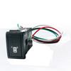 1PC Retrofit LED DRL Fog Lamp Fan Radar Front Diff Lock Power On Off Spotlight Radar Switch For Suzuki JIMNY LANDY 2007-2015