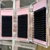 Матовые Черные Индивидуальные Бархатные Наращивание Ресниц Кашемировые Объемные Ресницы На Ленте 5-25 мм Easy Fan Материалы Для Наращивания Ресниц