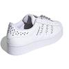 Adidas Женские кроссовки Superstar Bold Cloud White Core-Black Silver-Metallic FX7456