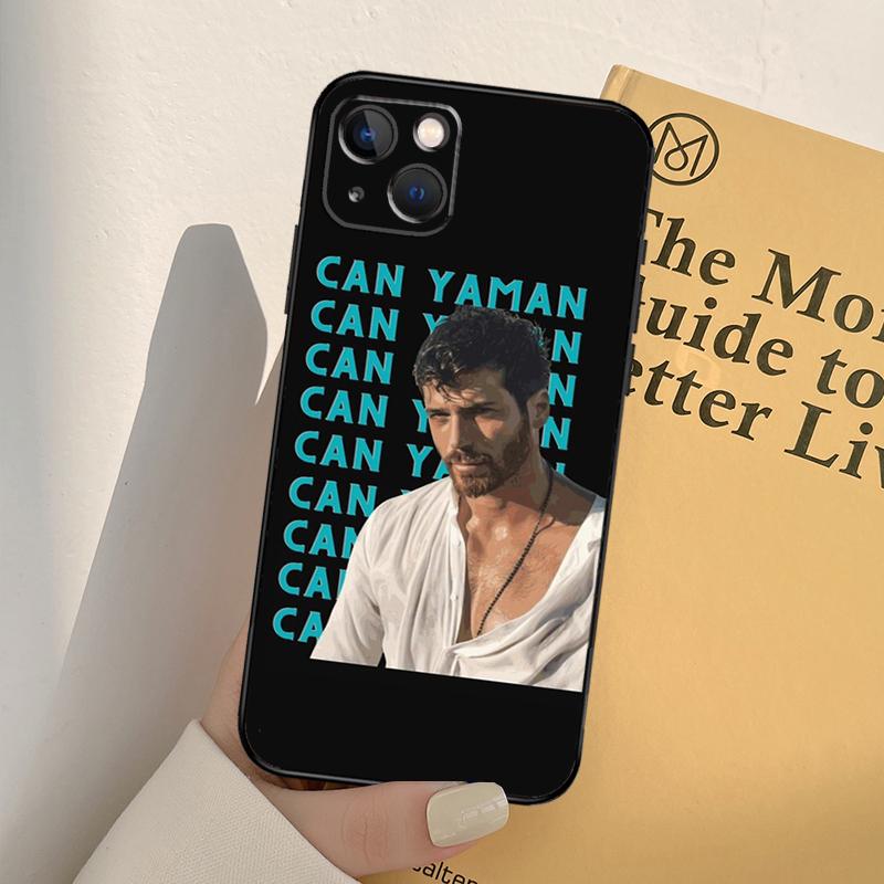 Чехол для телефона Can Yaman для iPhone 17 16 14 13 12 11 15 Pro Max mini XR 16e 15 16 Plus 17 Air Полное покрытие