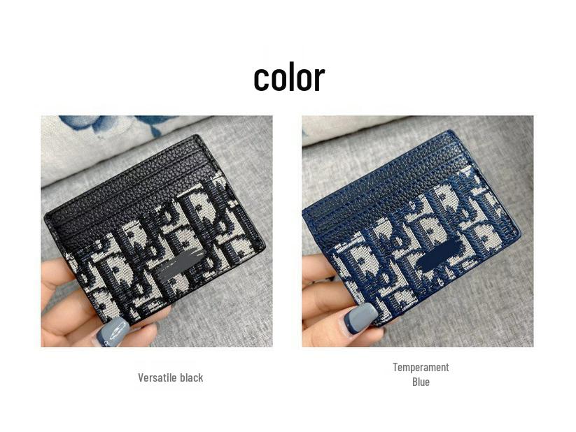 Ультратонкий держатель для ID и кредитных карт с несколькими слотами - европейский и американский дизайн