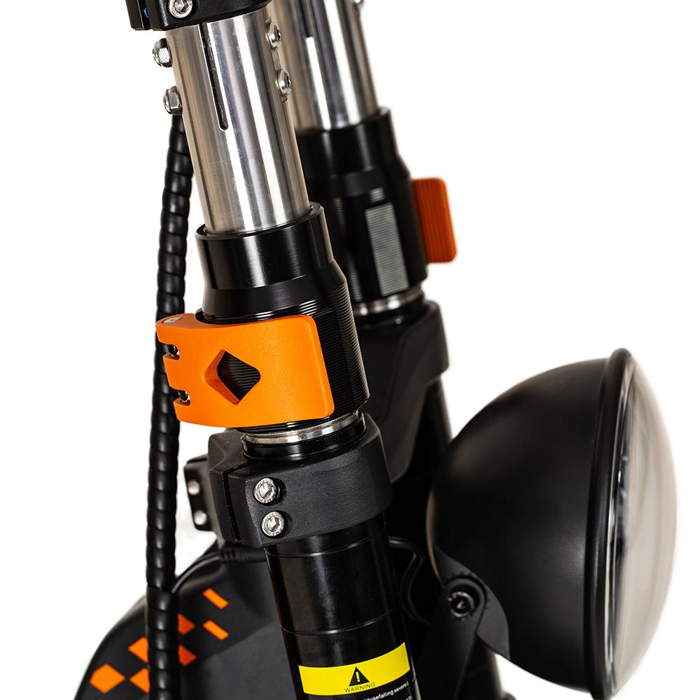 Электросамокат Kukirin G4 Max 12" Двойной мотор 1600 Вт Полная подвеска Внедорожный электросамокат 60 В 35,2 Ач Светодиодный дисплей Черный