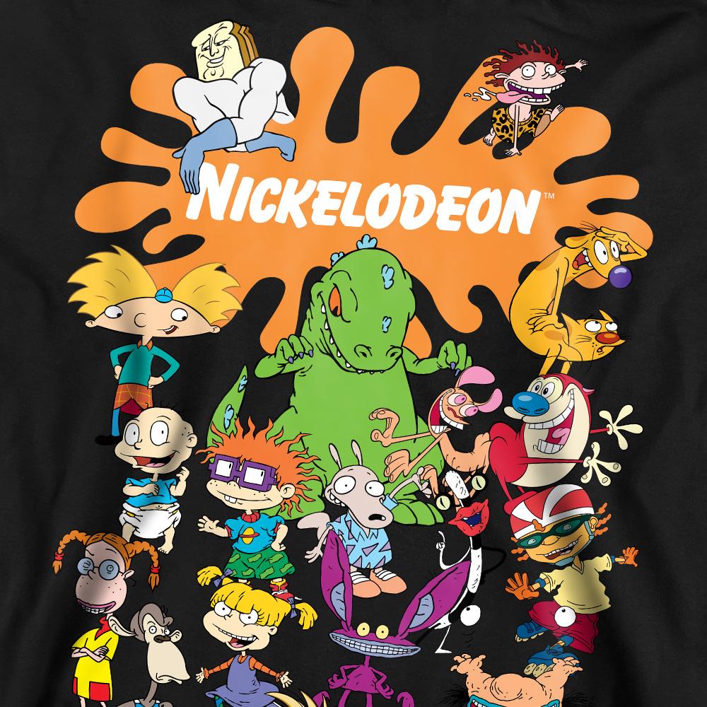 Nickelodeon Unisex Adult Splat Group Sweatshirt