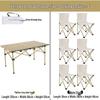 UOSU Folding Camping Table and Chair Set