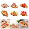 Artificial Croissant Fake Bread Model Simulation Realistic Croissant Food Toy for Decoration Display Photography Props